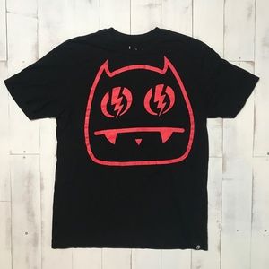 Electric Eyeware Large Black Cartoon Devil T-shirt